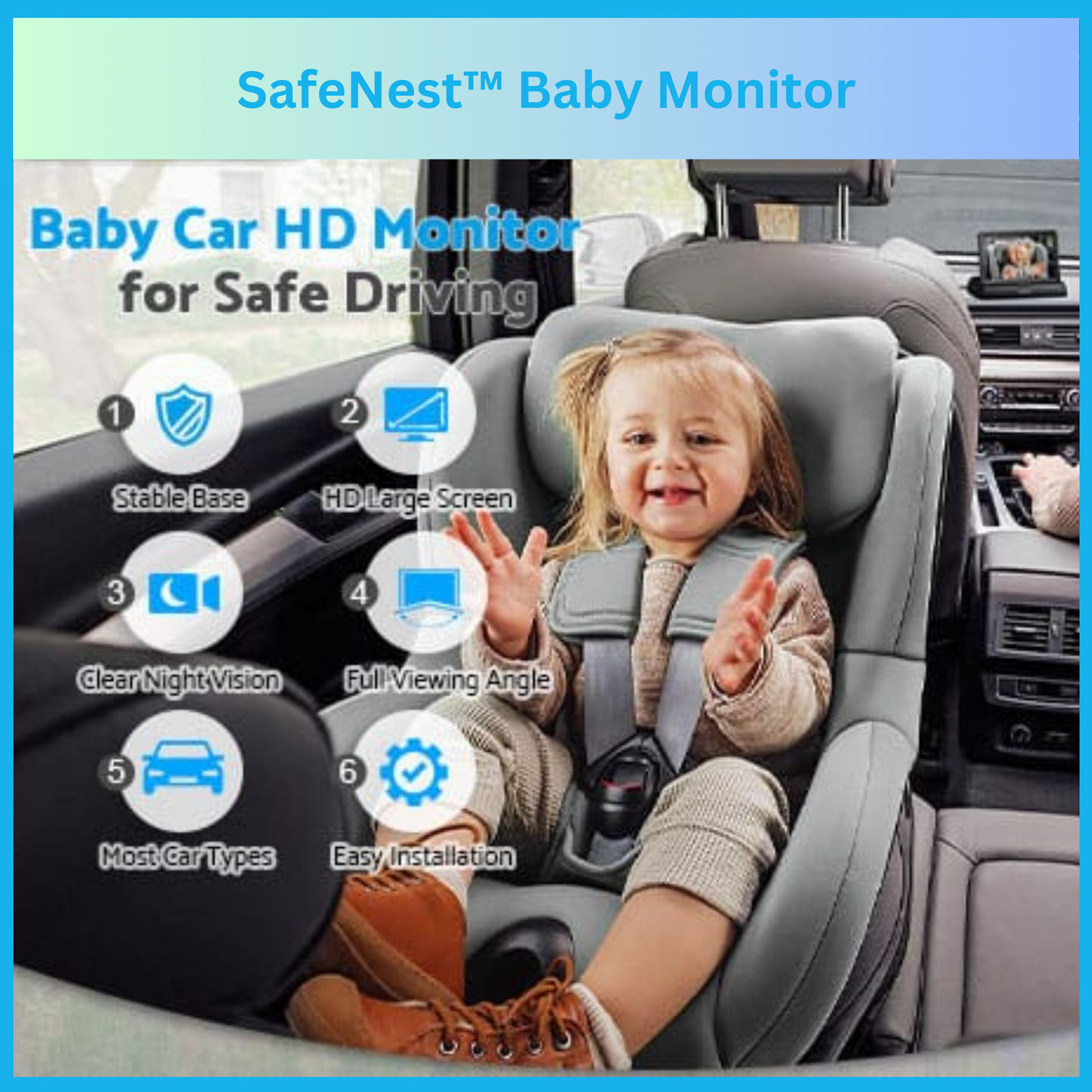 SafeNest™  Baby Monitor