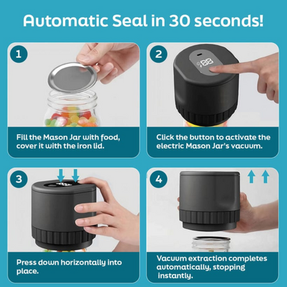 Handy Mason Jar Sealing Kit