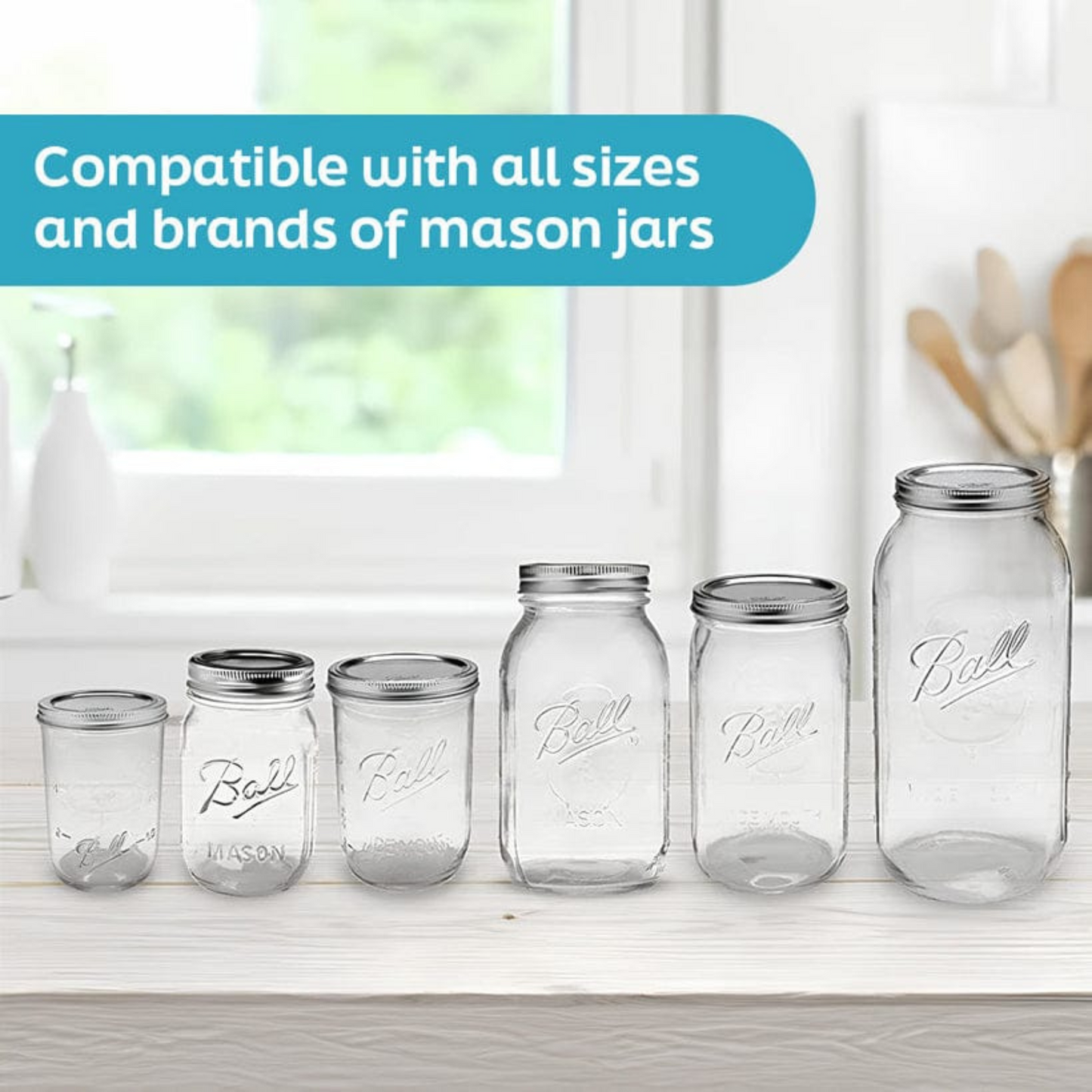 Handy Mason Jar Sealing Kit